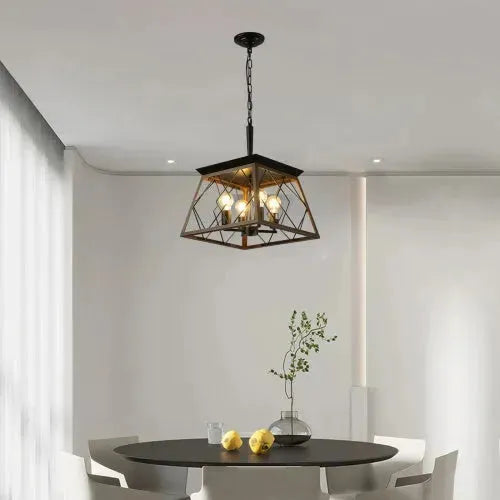 Farmhouse Chandelier 4 Lights Vintage Antique Chandelier Lamps -no Bulb - EX-STOCK CANADA
