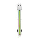 Toy with a giraffe design on a white background