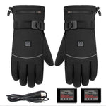 Winter Electric Heated Gloves Motorcycle Touch Screen Gloves EX-STOCK Canada 