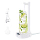 Rechargeable Electric Water Dispenser Pump with Extension Tube –  White 