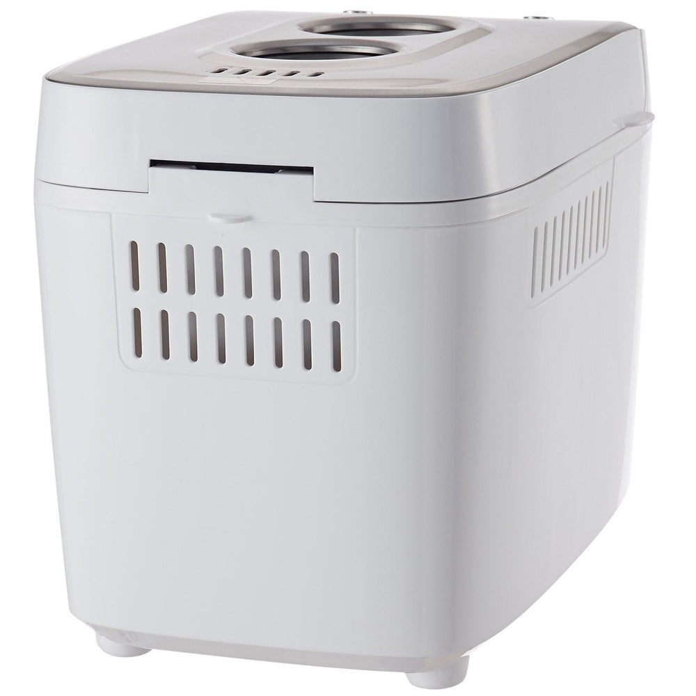 Bread Maker, 15-in-1 3LB Dough Machine, Nonstick Ceramic Pan Automatic Breadmaker With Gluten Free Setting, Whole Wheat Bread Making, Digital, Programmable, 3 Loaf Sizes, 3 Crust Colors, White EX-STOCK