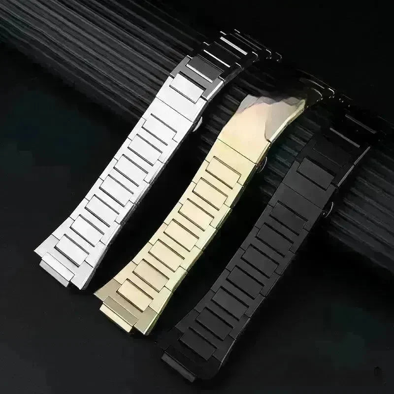 Stainless Steel Strap Suitable For Casilou Watch Farm Oak Series Watchband Accessories - EX-STOCK CANADA