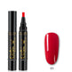 Red 3-in-1 Nail Glue Pen – Gel, Magnet & French Manicure Tool (36 Colours + Sets)