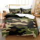 Printed Home Textile Animal Fur Grain Duvet Cover Pillowcase Three-piece Set EX-STOCK Canada 