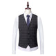 Men's Korean Slim Fit Business Suit – Dark Grey, S–4XL