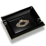 Luxury Ceramics Double slots Cigar Ashtray - EX-STOCK CANADA