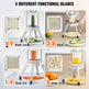 Commercial Vegetable Fruit Chopper, Stainless Steel French Fry Cutter With 4 Blades EX-STOCK