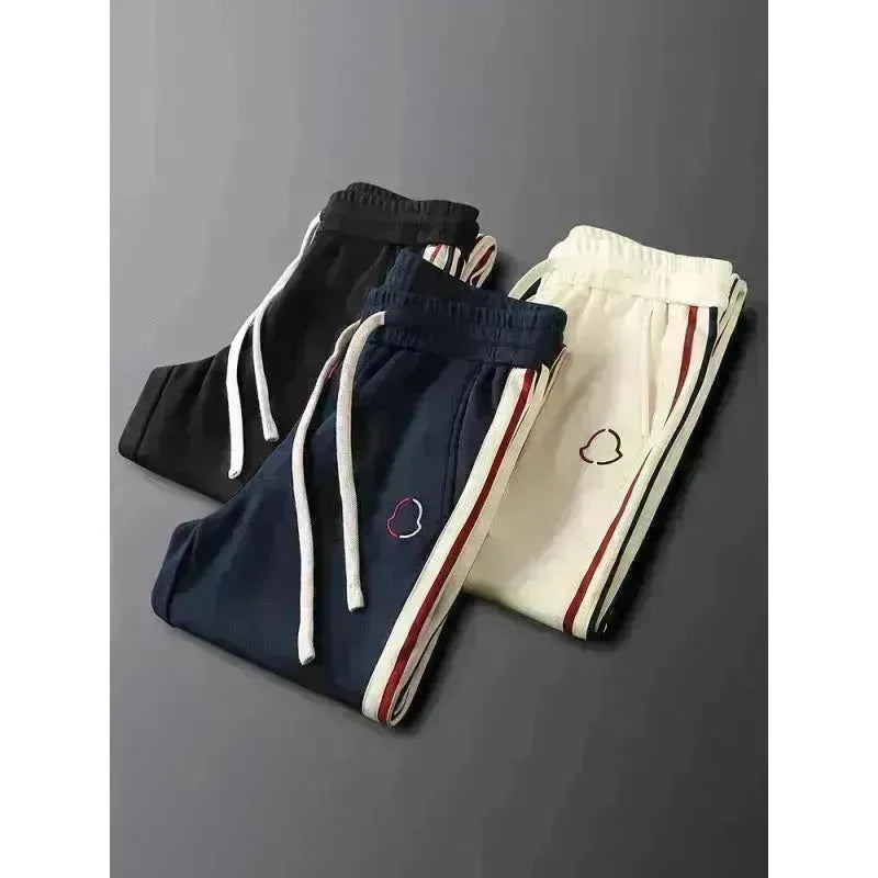 2pcs Fashion Side Stripe Leisure Sports Quarter Zip Tracksuit Co ord for Men