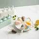 4 Cavities Reusable Silicone Popsicle Mold Maker DIY ice cream mold - EX-STOCK CANADA