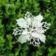 Glitter Artifical Christmas Flowers Christmas Tree Decorations For Home Fake Flowers Xmas Ornaments New Year Decor - EX-STOCK CANADA
