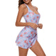 Printed Girls' Skirt Style One-piece Swimsuit Covers The Belly And Makes You Look Slim And Quick Drying EX-STOCK