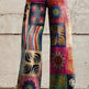 Daily High Rise Pattern Pocket Wide Leg Pants EX-STOCK Canada 