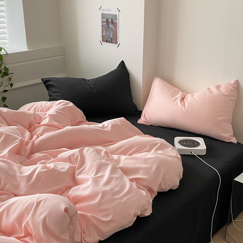Four-piece Cotton Bed Sheet Duvet Cover Duvet Cover Bedding EX-STOCK Canada 