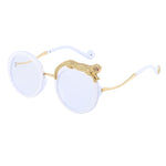 Women's Fashion Anti-blue Light With Diamonds Large Frame Sunglasses 