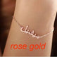Customized Name Arab Women's Stainless Steel Bracelet - EX-STOCK CANADA