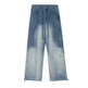 Gradient Tie-dye Straight-leg Denim Trousers Men Jeans - EX-STOCK CANADA