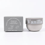 Phofay Vanilla body cream with packaging on a white background