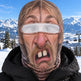 Realistic Winter Ski Face Mask Windproof Thermal Balaclava For Outdoor Sports And Parties | EX-STOCK product gallery photo 12