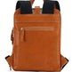 Multi-laminated Retro Genuine Leather Backpack EX-STOCK