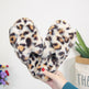 Cross-strap Fuzzy Slippers Leopard Plush House Shoes Flat Bedroom Slippers Slippers For Women EX-STOCK Canada 
