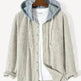 Men's Autumn And Button down Waffle Hoodie Cardigan - EX-STOCK CANADA