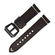 Discoloring Oil Wax Top Layer Cowhide Watch Strap - EX-STOCK CANADA