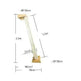 Solid Wood Large Cat Climbing Frame Cat Litter Cat Tree One Cat Shelf - EX-STOCK CANADA