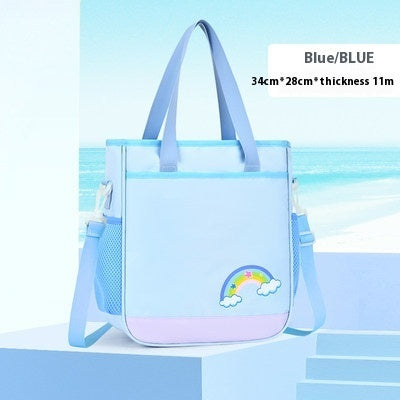 Schoolbag For Primary School Students, Large Capacity, Burden Reduction For Children From Grade 2 To Grade 6 EX-STOCK