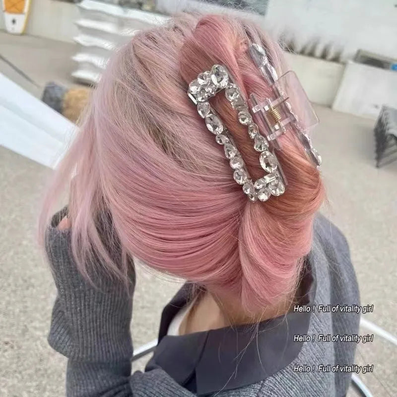 Elegant Rhinestone Hair Clip Crystal Barrette - EX-STOCK CANADA