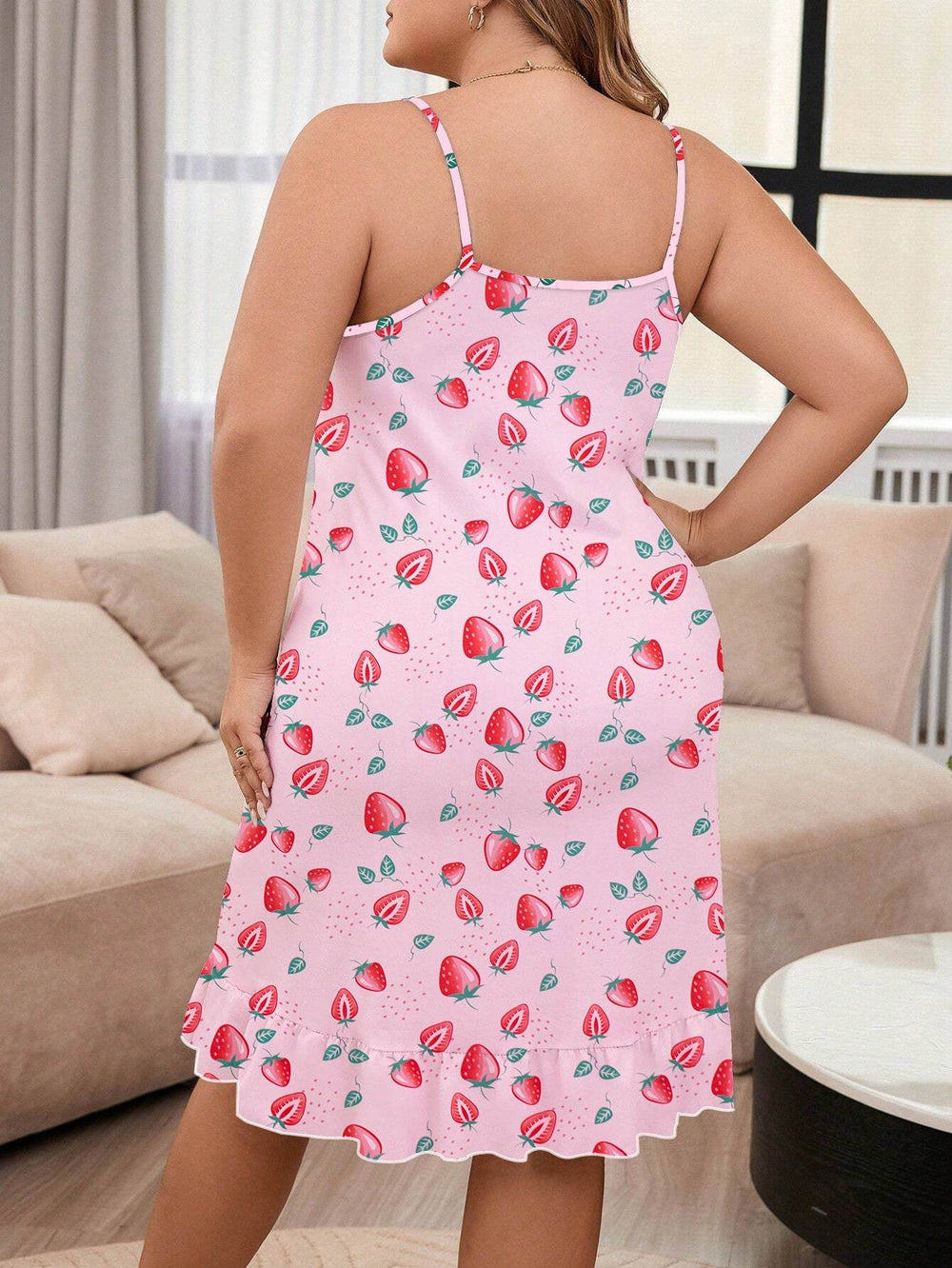 Plus Size Pajamas For Women Round Neck Thin - EX-STOCK Canada