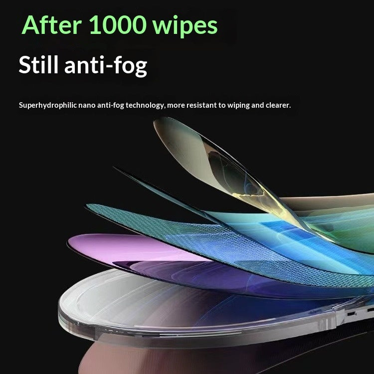 Smart Anti-Fog Swimming Goggles with Digital Display for Nearsighted Swimmers