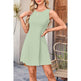 Plain Chic Short Sleeveless Dress A-Line Summer Club Party Dress EX-STOCK