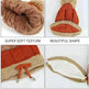 Winter Hat For Women 3pcs Knitted Beanie Hat Scarf Set Warm Hat - EX-STOCK CANADA