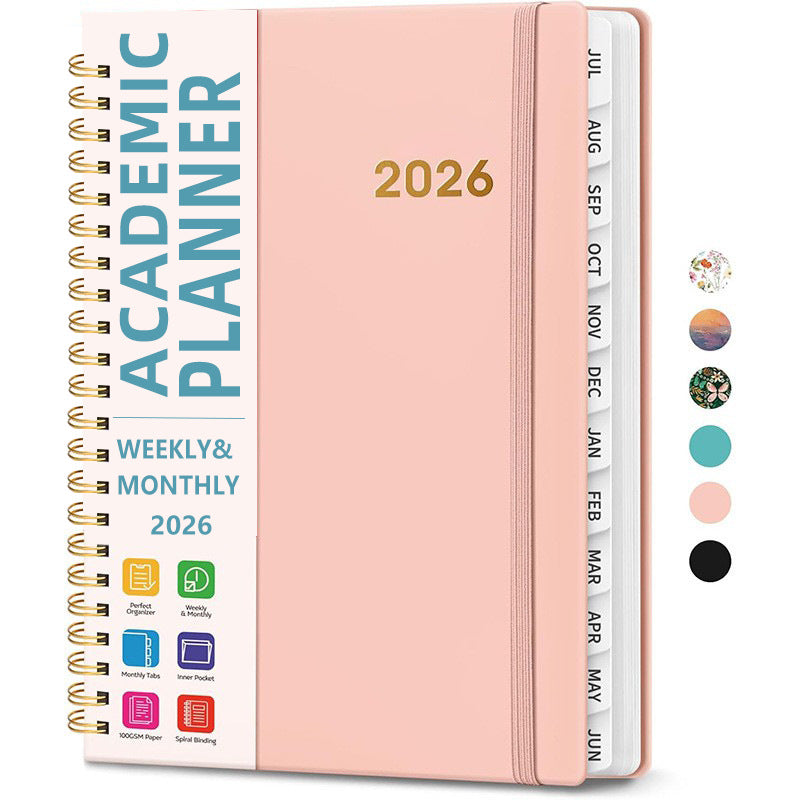 A5 Planner 2026 Coil Notebook 