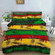 Colorful Psychedelic Weed Leaf Bedding Set - EX-STOCK CANADA