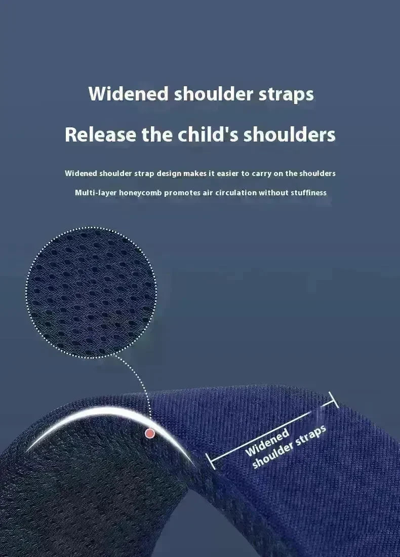 Burden-reducing Spine Protection School Bag Children School Backpack for Kids for Boy and Girl - EX-STOCK CANADA