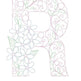 Paper Filigree Painting Kit - Letters - EX-STOCK CANADA