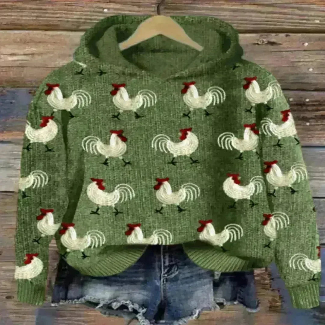 Digital Printing Dog Pattern Sweater Men - EX-STOCK CANADA