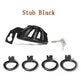 Male BDSM Scrotal Tract Positive And Negative Pole Chastity Lock - EX-STOCK CANADA