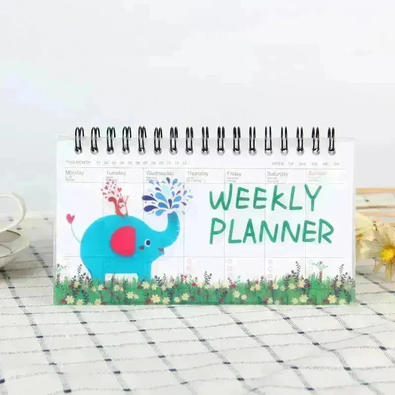 Cartoon tearable week planner - EX-STOCK CANADA