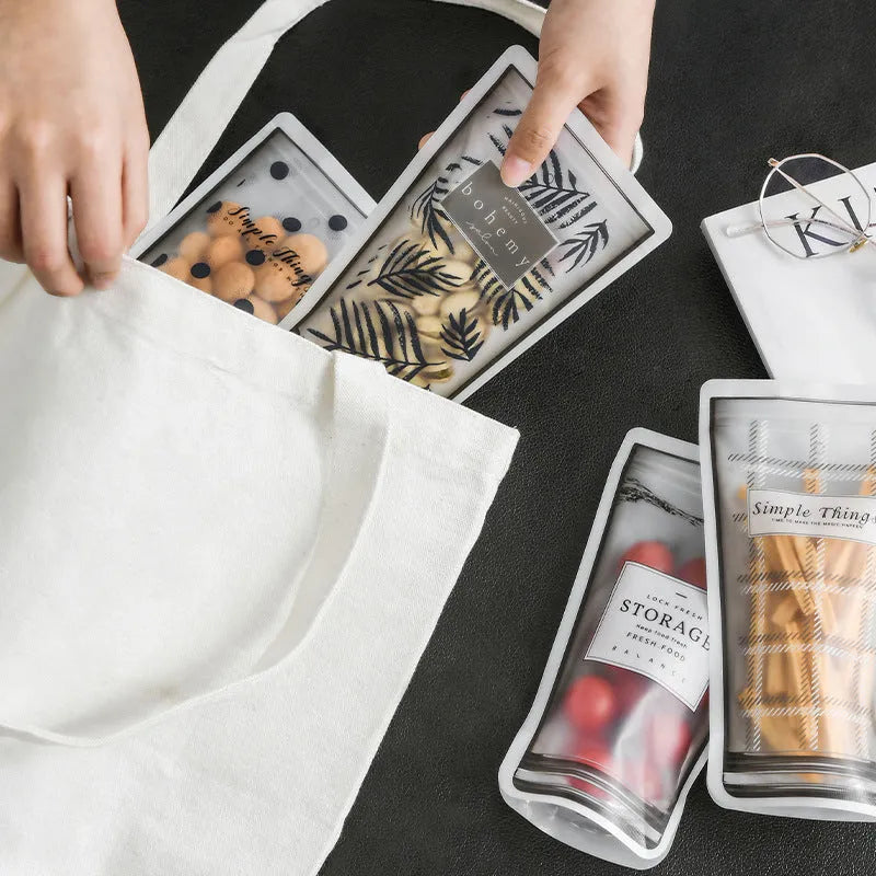 Food Storage Bag Reusable Ziplock Bags Cookie seal Bag - EX-STOCK CANADA