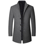 Autumn And Winter Casual Woolen Coat Men | EX-STOCK product gallery photo 7