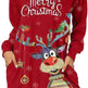 Women's Long-sleeved Christmas Hoodie Sweatshirt Dress Winter - EX-STOCK CANADA