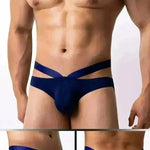 Thin Ice Silk Low Waist Men's Underwear Briefs
