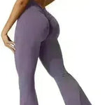 Women Sleeveless Flare Long Pant Yoga Fitness Jumpsuits - EX-STOCK CANADA
