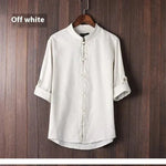 Men's Linen Vintage Plus Size Shirt - EX-STOCK CANADA