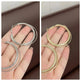Diamond Simple Bracelet Eardrop Earring Korean Simple Temperamental - EX-STOCK CANADA
