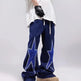 Five-pointed Star Embroidery Denim Horn Loose Straight Casual All-match Mop Jeans Baggy Trousers Men - EX-STOCK CANADA