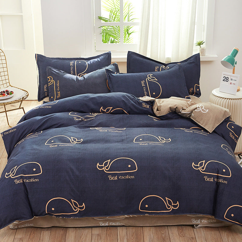 Student Dormitory Single Duvet Cover Autumn And Winter EX-STOCK Canada 