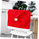 Christmas Chair Covers, Santa Claus Hat Slipcover Xmas Chair Back Cover For Christmas Din EX-STOCK Canada 